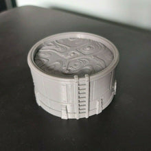 Load image into Gallery viewer, Warhammer War Game Chemical Storage Tanks Vats D+D Scenery Hides 3d Printed 15mm