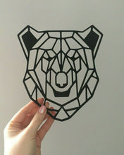 Load image into Gallery viewer, Geometric Bear Wall Art Decor Hanging Decoration Origami Style