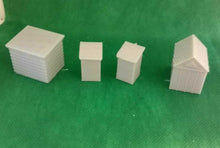 Load image into Gallery viewer, Shed Models Outdoor Storage Outside Loo 00/H0 Model Railway Scenery
