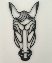 Load image into Gallery viewer, Horses Head Wall Art Hanging Decoration Origami Style Pick Your Colour