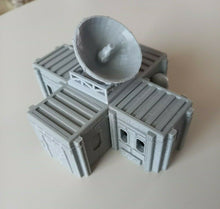 Load image into Gallery viewer, 15mm Sci Fi Outpost Compound Command Military Buildings Tabletop Wargames