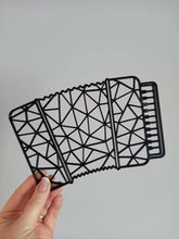 Load image into Gallery viewer, Geometric Musical Instrument Guitar Piano Banjo Drum Wall Art Hanging Decoration
