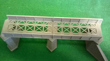 Load image into Gallery viewer, Girder Bridge TT120 Gauge Model Railway Bridge Support Girders Stonework Support