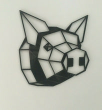 Load image into Gallery viewer, Geometric Pig Head Wall Art Decor Hanging Decoration Origami Style