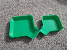 Load image into Gallery viewer, 4 x Board Game Token Trays Container Funnel Jigsaw Nuts Bolts Stackable Tray