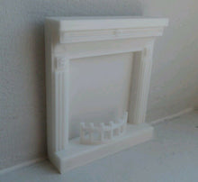 Load image into Gallery viewer, Dolls House Miniature Fireplace and Surround 1:12 Scale Fireplace with Grate