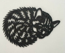 Load image into Gallery viewer, Sleeping Kitten Wall Art 3D Hanging Modern Cat Wall Decor Pick Your Colour