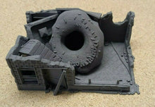 Load image into Gallery viewer, 28mm Wargame Modern Warfare Military Destroyed Donut Shop Ruined Building