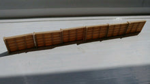 Load image into Gallery viewer, Real Wood Filament 4ft Fence Model Railway Lineside Scenery 00 Gauge x 6