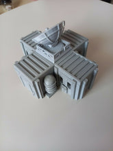 Load image into Gallery viewer, 15mm Sci Fi Outpost Compound Command Military Buildings Tabletop Wargames