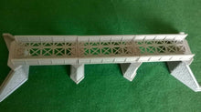 Load image into Gallery viewer, Large Girder Bridge N Gauge Model Railway Bridge Support Stonework Supports
