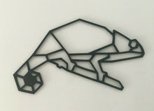 Load image into Gallery viewer, Geometric Chameleon Animal Wall Art Decor Hanging Decoration Origami Style
