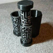 Load image into Gallery viewer, Maze Puzzle MazeBox Russian Doll Teaser Money Gift Maze Box Secret Black Silver