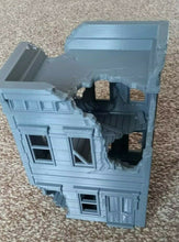 Load image into Gallery viewer, 28mm Destroyed Apartment Block Modern Warfare Wargame Warhammer Style 3D Printed