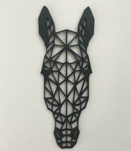 Load image into Gallery viewer, Geometric Horses Head Wall Art Hanging Decoration Origami Style Pick Your Colour