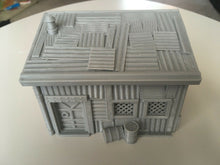 Load image into Gallery viewer, Dungeons & Dragons Warhammer Wargame Style Apocalyptic Sheds Buildings 3dprinted