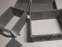 Load image into Gallery viewer, Warehouse Building Garage Workshop Wargaming Industrial Building 28mm Lockup