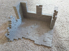 Load image into Gallery viewer, The Ruined House Terrain Building 28mm 3d Printed Wargaming Dungeons
