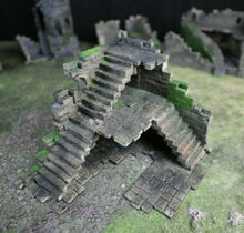 Load image into Gallery viewer, The Athenaeum  Ruin Terrain Building 28mm 3d Printed Wargaming Dungeons