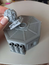 Load image into Gallery viewer, 15mm Sci Fi Outpost Compound Command Military Buildings Tabletop Wargames