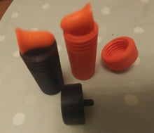 Load image into Gallery viewer, Motorcycle Ear Plug Small Storage Pot with Screw Lid Earplug Holder Geocache Container