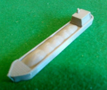 Load image into Gallery viewer, Working Cargo Covered Canal Barge Boat N Gauge Model Railway Scenery