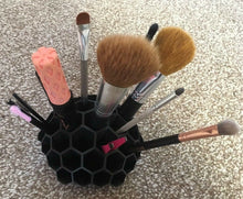 Load image into Gallery viewer, Honeycomb Pen Pencil Holder Makeup Brush Storage Pot Desk Tidy Organiser