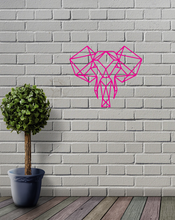 Load image into Gallery viewer, Geometric Elephant Animal Wall Art Decor Hanging Decoration Origami Small