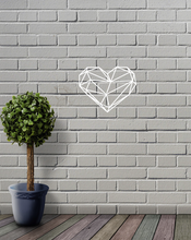 Load image into Gallery viewer, Geometric Heart Wall Art Decor Hanging Decoration Polygonal Pick a Colour