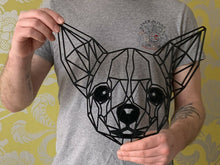 Load image into Gallery viewer, Geometric Chihuahua Dog Pet Animal Wall Art Decor 300 X 290mm