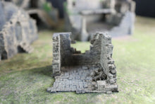 Load image into Gallery viewer, The Cannonball Rubble Ruin Terrain Building 28mm 3d Printed Wargaming Dungeons
