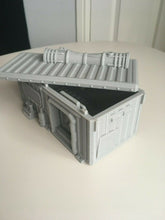 Load image into Gallery viewer, Warhammer War Game Container Hab Buildings Bunkers D+D Scenery