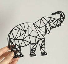 Load image into Gallery viewer, geometric elephant body