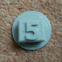 Load image into Gallery viewer, Warhammer Crates 40k Style Objective Markers Numbers Colour Choice 30mm