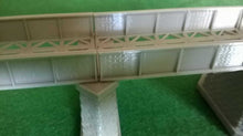 Load image into Gallery viewer, Large Girder Bridge N Gauge Model Railway Bridge Support Stonework Supports