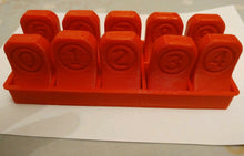 Load image into Gallery viewer, Domino Cookie Cutters Dominoes Biscuits Game Board Fondant Stamps Pastry Stamp