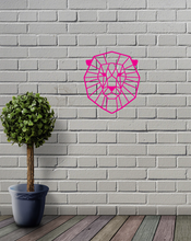 Load image into Gallery viewer, Geometric Lion Wall Art Decor Hanging Decoration Origami Polygonal Pick a Colour