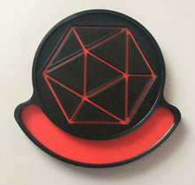 Load image into Gallery viewer, Dungeons and Dragon Style D&D Coaster Set D4, D10, D12 and D20 Style
