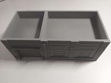 Load image into Gallery viewer, Warehouse Building Garage Workshop Wargaming Industrial Building 28mm Lockup