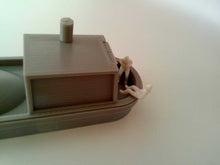 Load image into Gallery viewer, Cargo Working Canal/River Barge/Boat 00 Gauge Model Railway Scenery