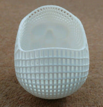Load image into Gallery viewer, Mesh Skull Pen Pencil Holder Makeup Brush Storage Pot Desk Tidy Wireframe