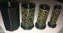 Load image into Gallery viewer, Maze Puzzle MazeBox Russian Doll Teaser Money Gift Maze Box Secret Black Gold
