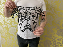 Load image into Gallery viewer, Geometric Boxer Dog Animal Wall Art Decor Polygonal 300 X 204mm