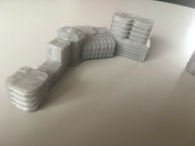 Load image into Gallery viewer, Wargame Warhammer Role Play Barricades x 2 3D Printed Grey