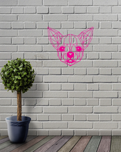 Load image into Gallery viewer, Geometric Chihuahua Dog Animal Wall Art Decor Hanging Decoration Pick a Colour