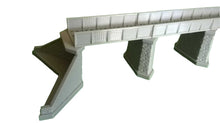 Load image into Gallery viewer, Large Girder Bridge N Gauge Model Railway Bridge Support Stonework Supports