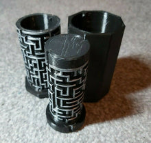 Load image into Gallery viewer, Maze Puzzle MazeBox Russian Doll Teaser Money Gift Maze Box Secret Black Silver
