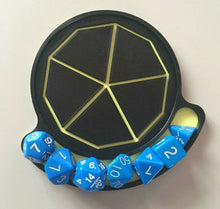 Load image into Gallery viewer, D10 Dungeons and Dragon Style D&D Coaster Tea Coffee Drinks Coaster Pick Colour