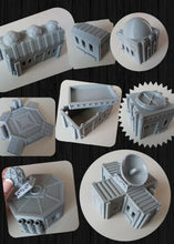 Load image into Gallery viewer, 15mm Sci Fi Outpost Compound Command Military Buildings Tabletop Wargames