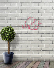 Load image into Gallery viewer, Origami Geometric Elephant Wall Art Hanging Decoration Various Colours Available